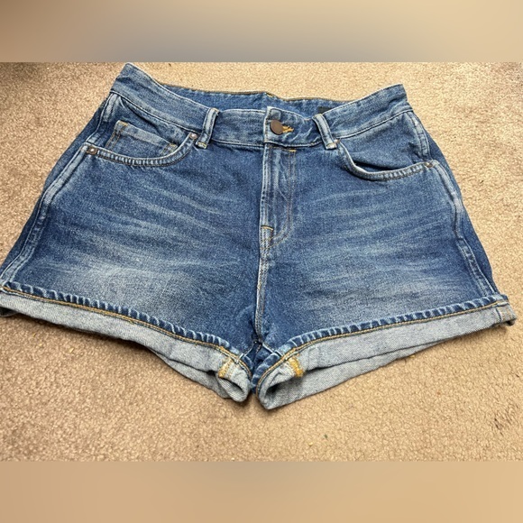 ALL SAINTS Helena High Rise Jean shorts W27‎ - Picture 5 of 8